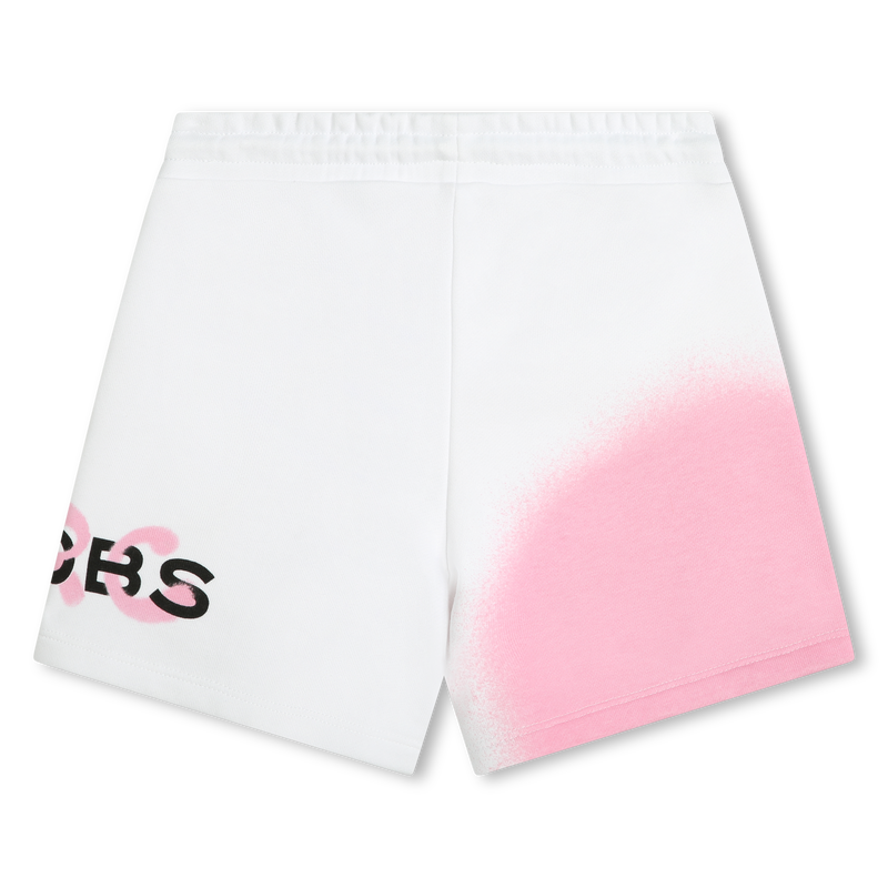 Motif-Print Fleece Shorts THE MARC JACOBS 
                    GIRL