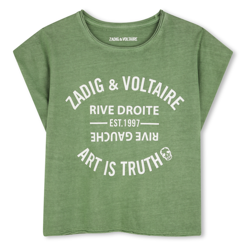 T-SHIRT DE MANGA CURTA ZADIG & VOLTAIRE 
                        GIRL