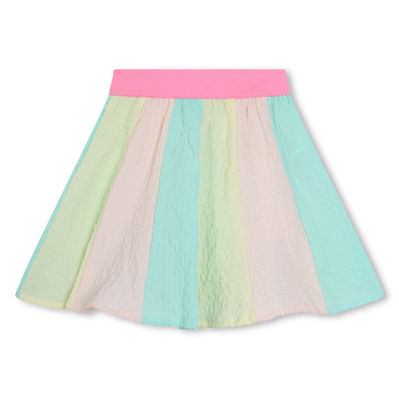 Saia com relevo multicolorida BILLIEBLUSH 
                    GIRL