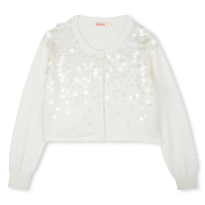 Sequined Cotton Cardigan BILLIEBLUSH GIRL
