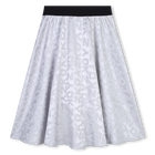 Saia de cerim&oacute;nia em jacquard DKNY 
                    GIRL