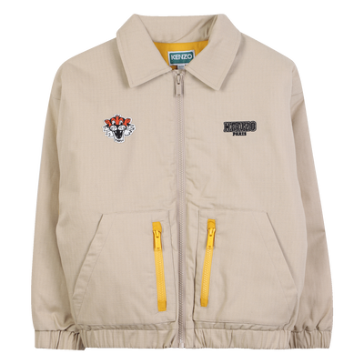 Jaqueta de algodão KENZO KIDS BOY