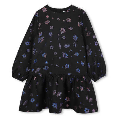 Vestido de manga comprida KENZO KIDS GIRL