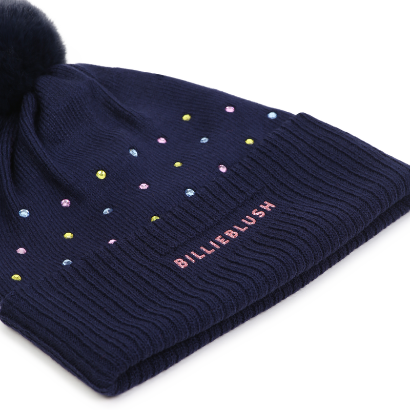 Gorro com strass multicoloridos BILLIEBLUSH 
                        GIRL