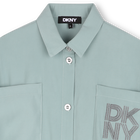 Vestido de sarja DKNY 
                    GIRL