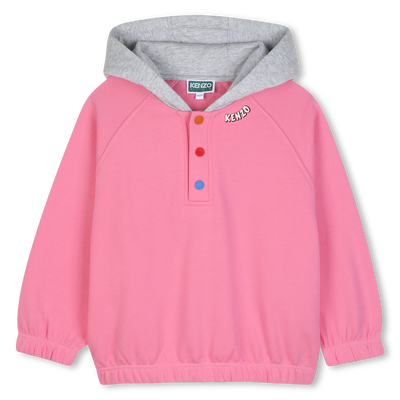 Moleton com capuz KENZO KIDS GIRL