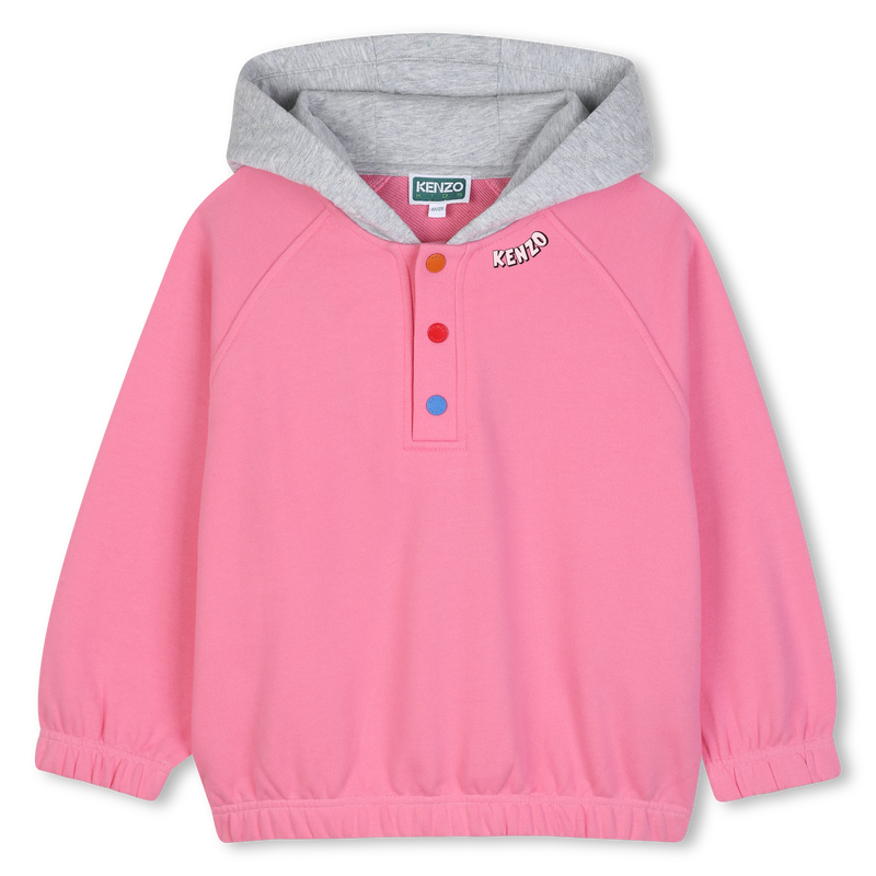 Moleton com capuz KENZO KIDS 
                        GIRL