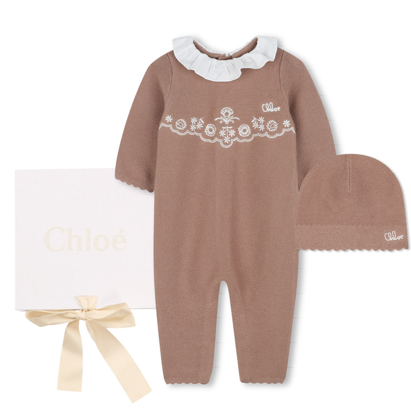 Conjunto de roupa de mergulho e chapéu CHLOE 
                        GIRL