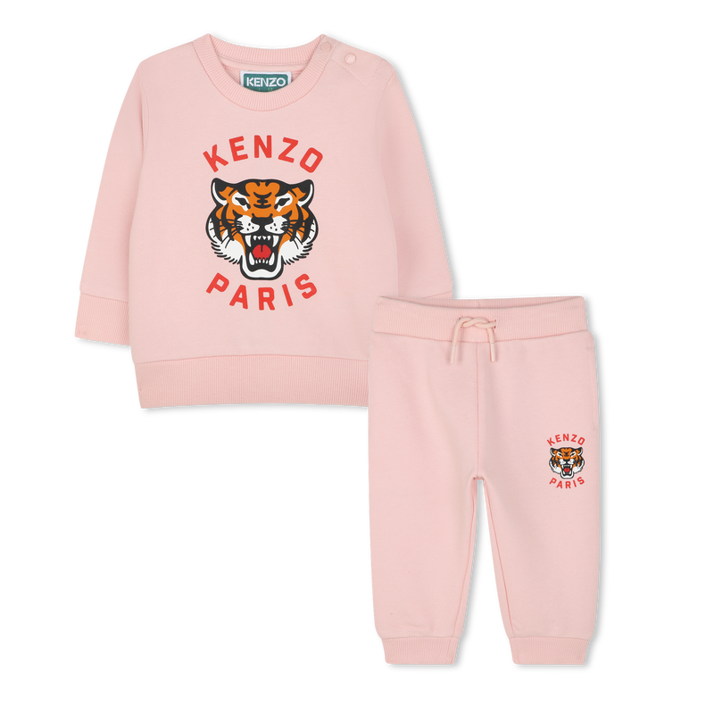 Conjunto de jogging de molet&atilde;o KENZO KIDS 
                        UNISEX