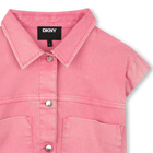 Casacos 2 em 1 com mangas remov&iacute;veis DKNY 
                    MENINA