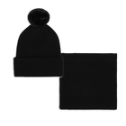 Conjunto de touca e bufanda KARL LAGERFELD KIDS 
                    MENINA