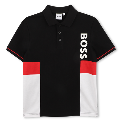 POLO MANGAS CURTAS BOSS MENINO