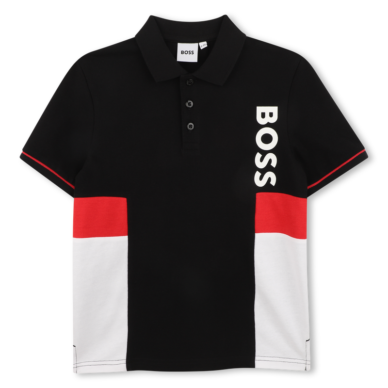 POLO MANGAS CURTAS BOSS 
                        MENINO