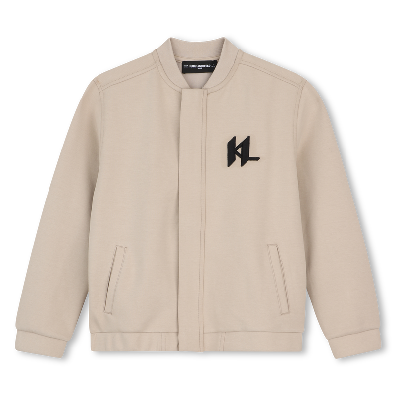 CAPUZ ZIP-UP KARL LAGERFELD KIDS 
                        BOY