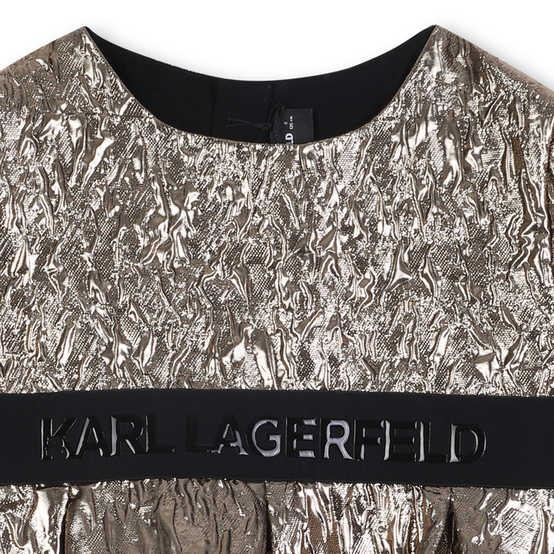 Top de manga curta KARL LAGERFELD KIDS 
                    GIRL