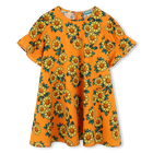 Vestido girass&oacute;is estampados KENZO KIDS 
                    GIRL