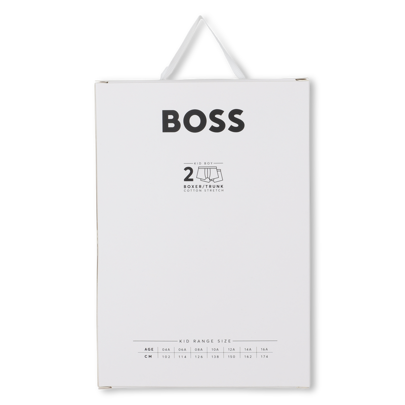 Pack de 2 cuecas boxer jersey BOSS 
                        BOY