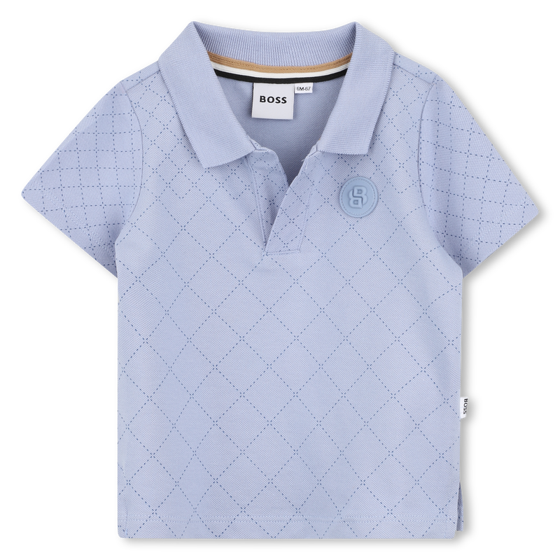 Camisa polo de manga curta BOSS 
                        BOY