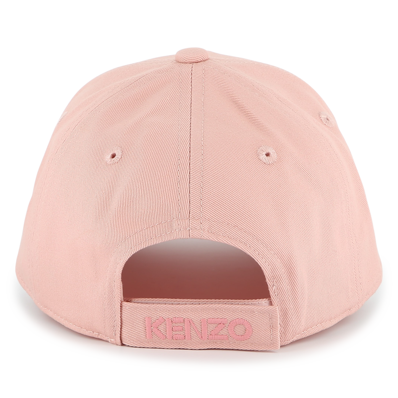 Bon&eacute; de algod&atilde;o com bordado KENZO KIDS 
                        UNISEX