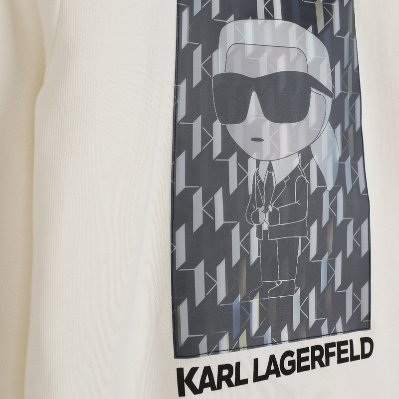 Camiseta de manga longa KARL LAGERFELD KIDS 
                        BOY