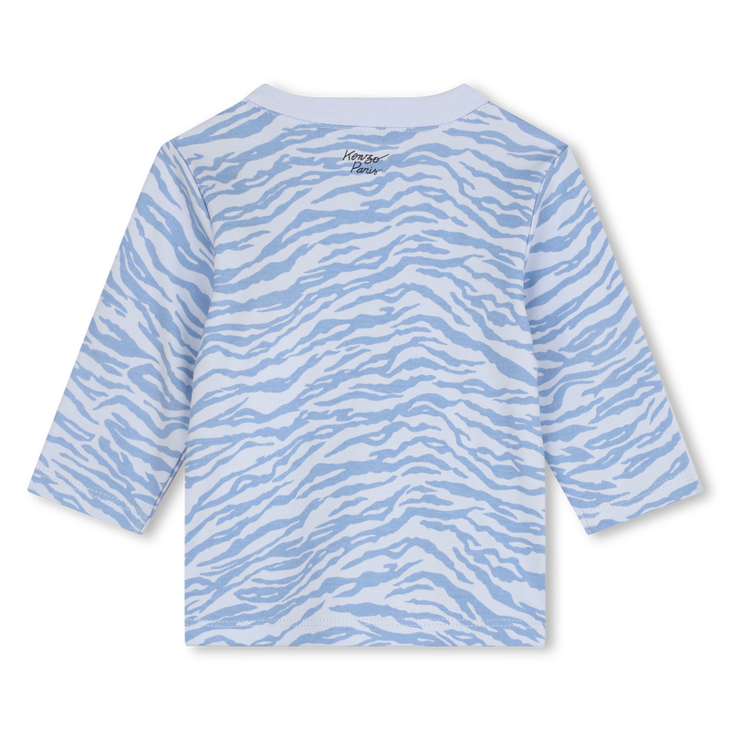 T-shirt e jardineiras algod&atilde;o KENZO KIDS 
                        BOY