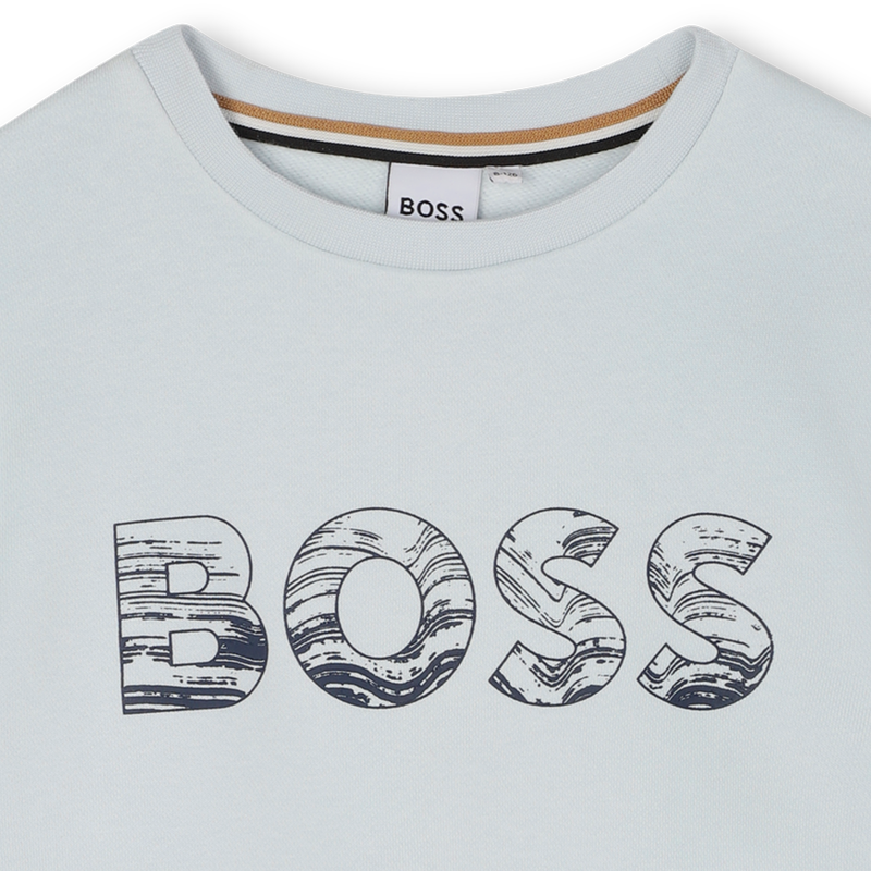 Moletom com gola redonda BOSS 
                    BOY