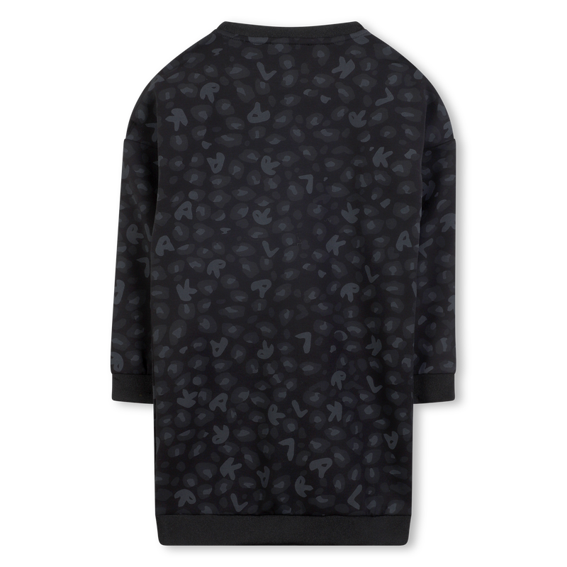 Vestido de manga comprida KARL LAGERFELD KIDS 
                    GIRL