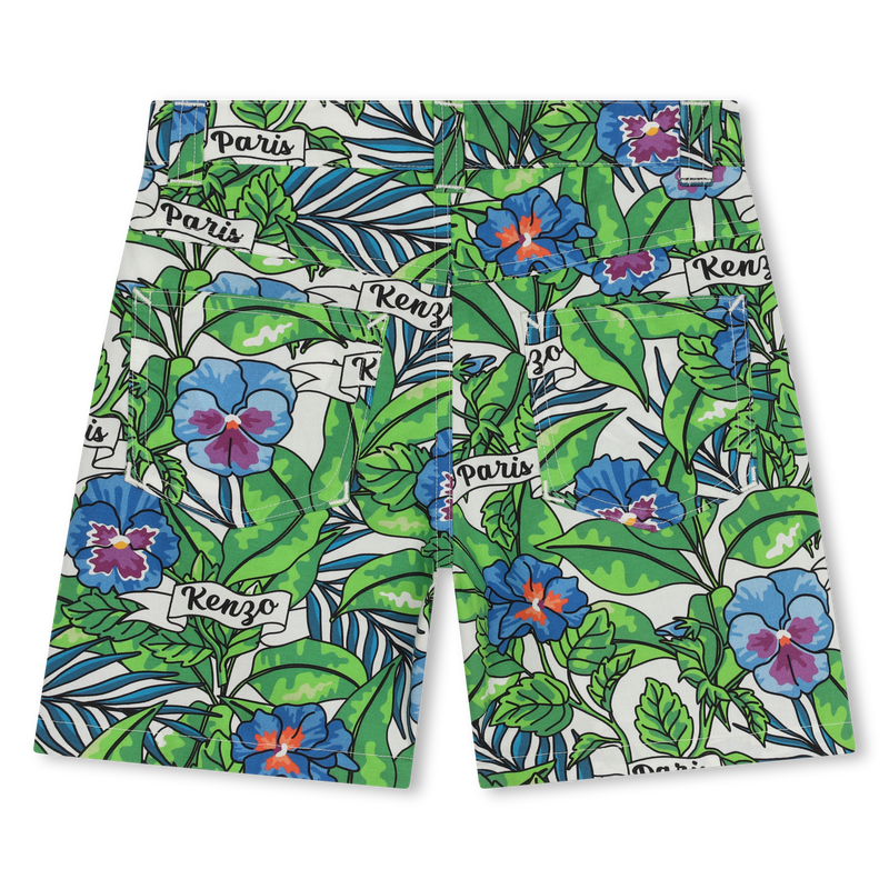 Bermudas em algodão KENZO KIDS 
                    BOY