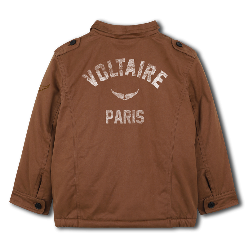 Parka com capuz repelente de água ZADIG & VOLTAIRE 
                    BOY
