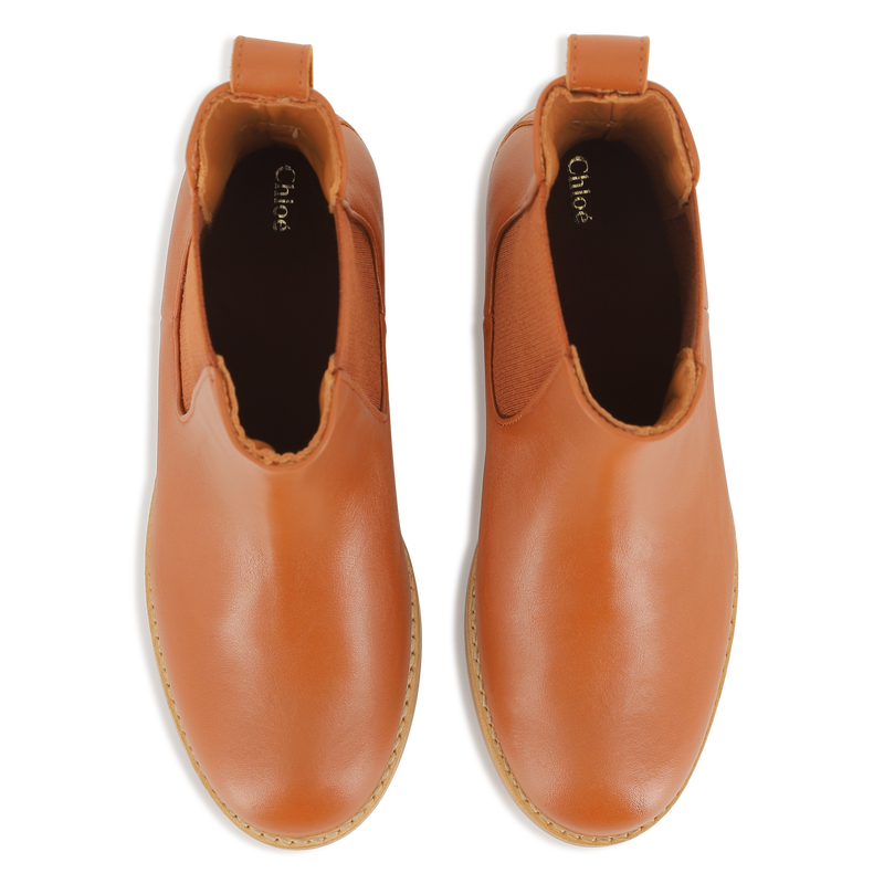 Botas de couro CHLOE 
                        GIRL