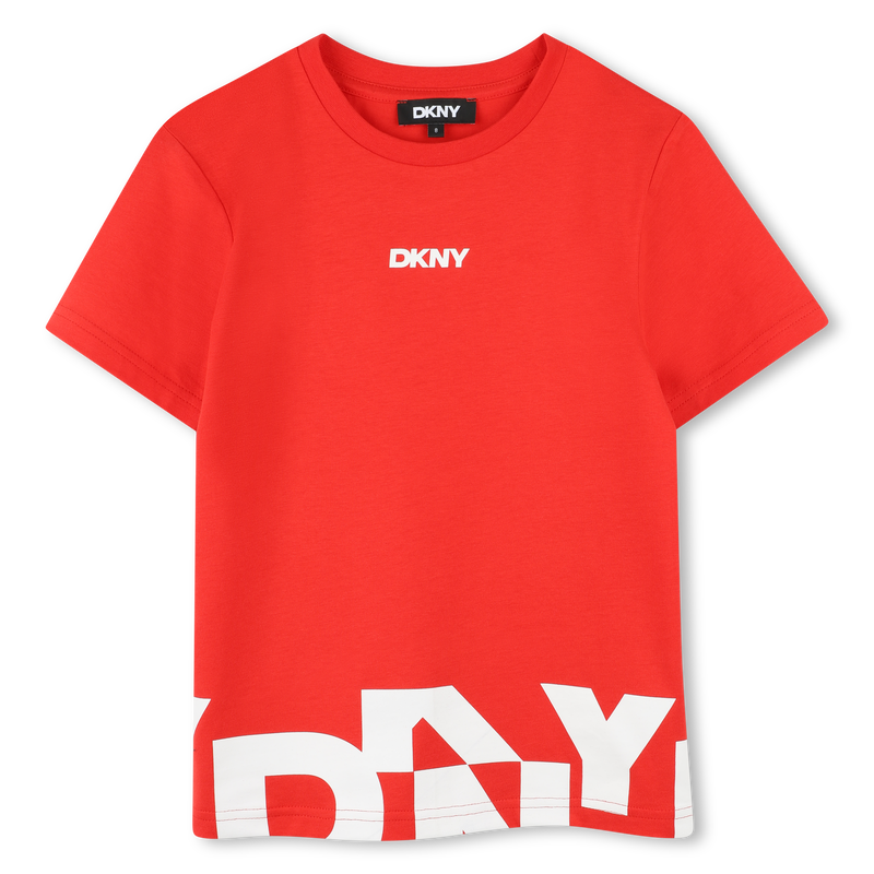 T-shirt de algod&atilde;o larga DKNY 
                        BOY