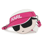 Bolsa de m&atilde;o com fecho ajust&aacute;vel KARL LAGERFELD KIDS 
                    GIRL