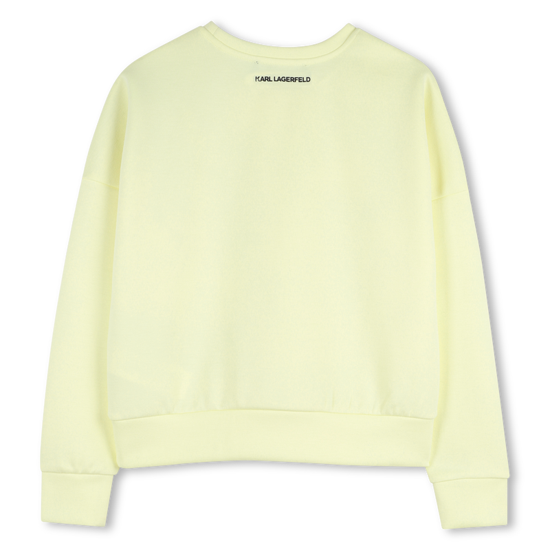 MAXI SWEATSHIRT ESTAMPADO KARL LAGERFELD KIDS 
                        GIRL