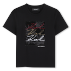 T-shirt de manga curta, PRETO, hi-res