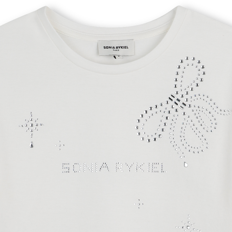 Camiseta de manga curta SONIA RYKIEL 
                    GIRL
