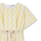 Maxi vestido de algod&atilde;o KIDS AROUND 
                    GIRL