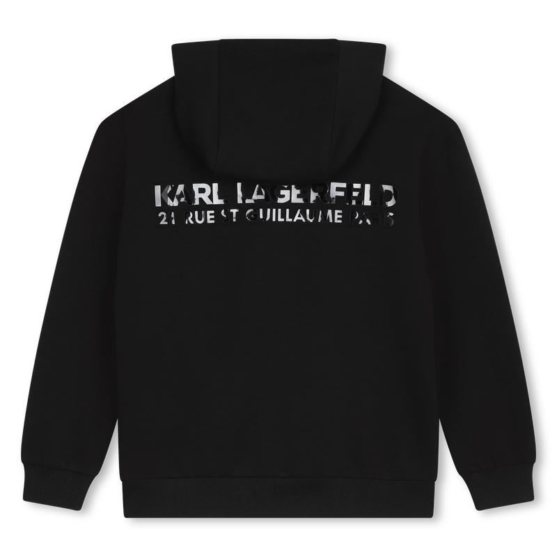 Sweatshirt com capuz KARL LAGERFELD KIDS 
                    BOY