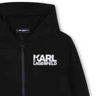 Cardigan  com capuz KARL LAGERFELD KIDS 
                    BOY