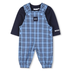 Conjunto de macac&atilde;o e camiseta BOSS 
                    MENINO