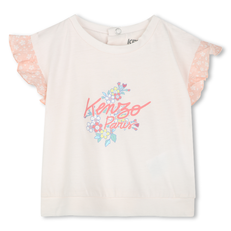 Conjunto de cal&ccedil;as e t-shirt KENZO KIDS 
                        GIRL