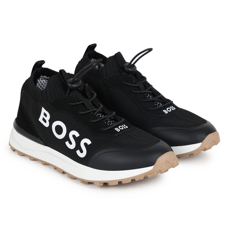 Sapatilhas bi-matéria BOSS 
                    BOY