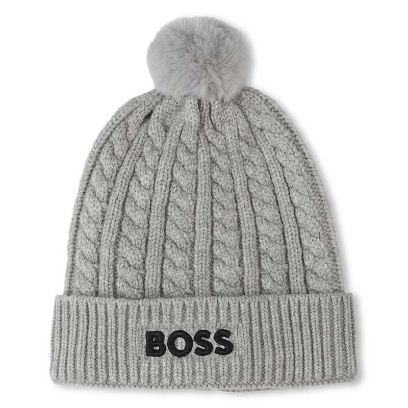 Gorro de malha trançada BOSS 
                    BOY