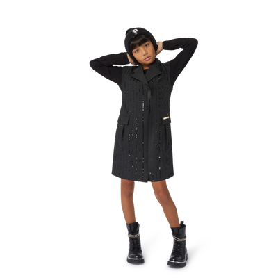 T-shirt com estampado KARL LAGERFELD KIDS GIRL