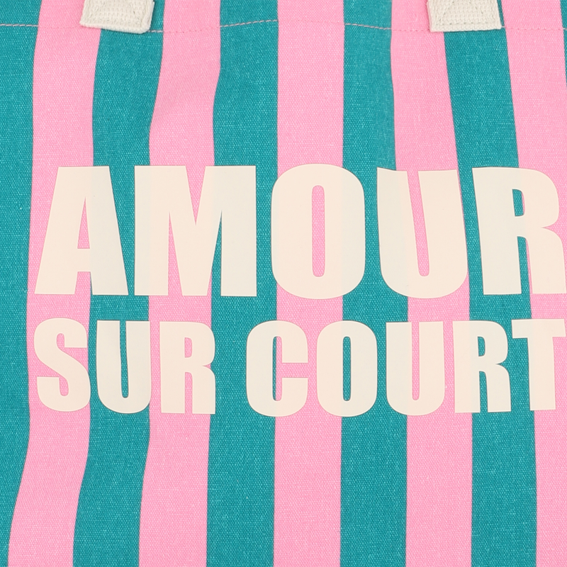 SACO DE ALGOD&Atilde;O KIDS AROUND 
                        GIRL