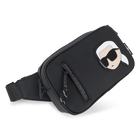 Pochete em tecido revestido com efeito de borracha KARL LAGERFELD KIDS 
                    BOY