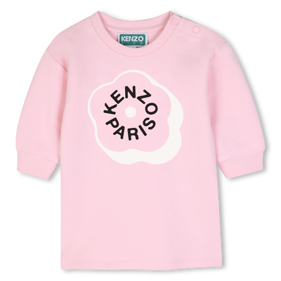 Vestido de moletom KENZO KIDS GIRL