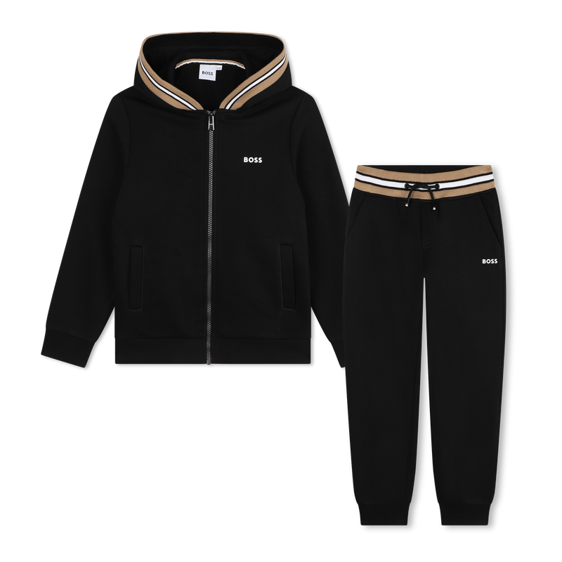 Conjunto de jogging em moletão BOSS 
                    BOY