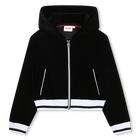 Cardigan com capuz HUGO 
                    GIRL
