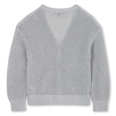 Cardigã de malha DKNY GIRL