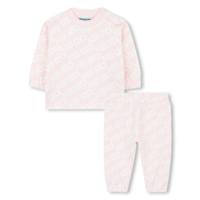 Conjunto de moletom e calça KENZO KIDS GIRL